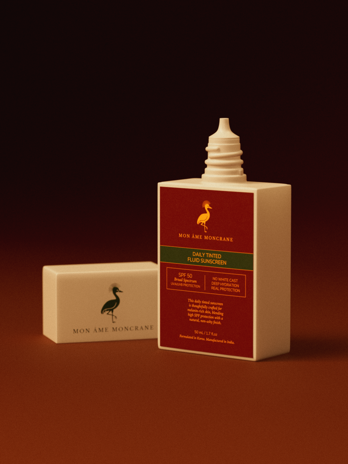 Moncrane Brightening Tinted SPF50