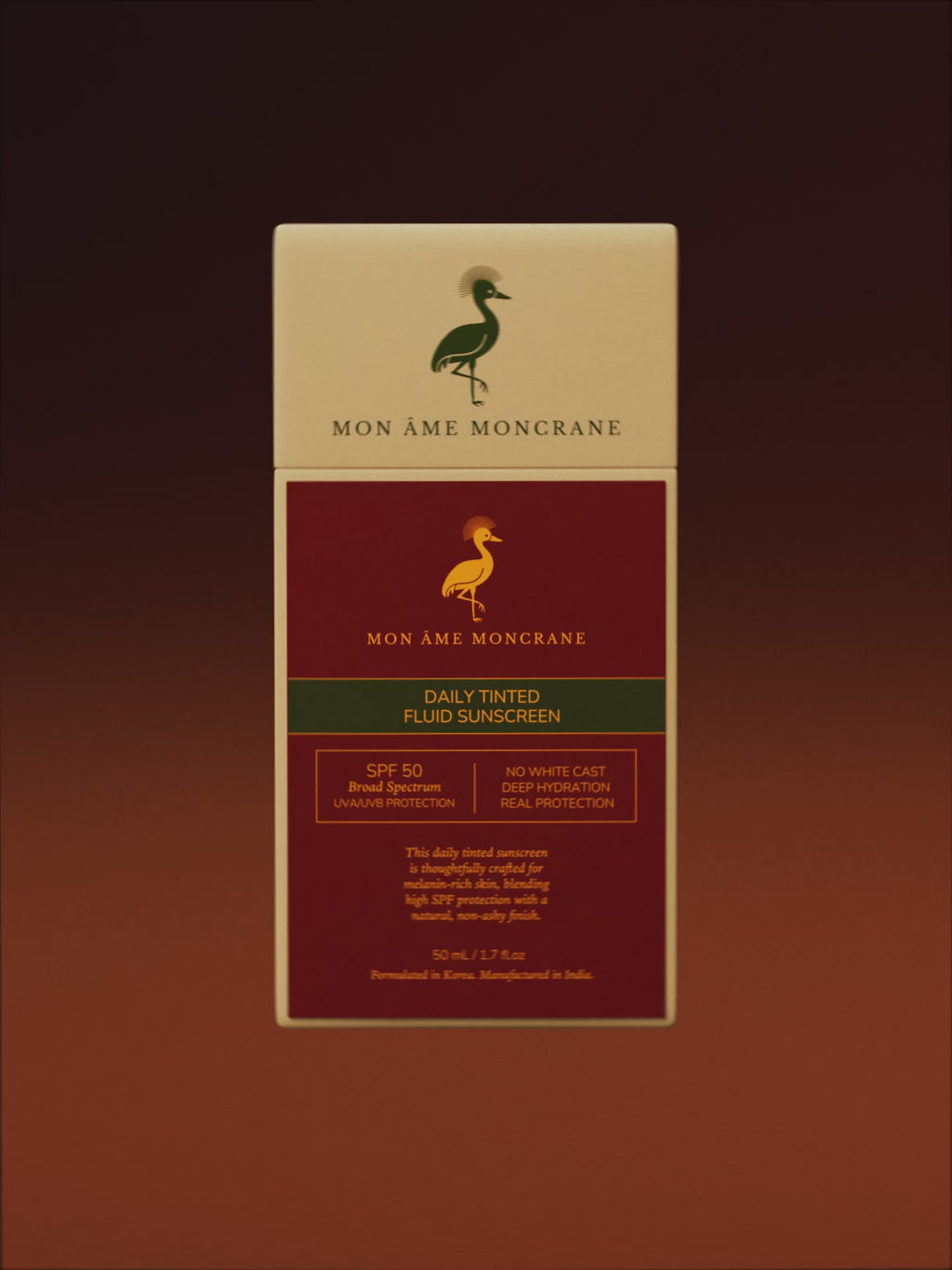 Moncrane Brightening Tinted SPF50