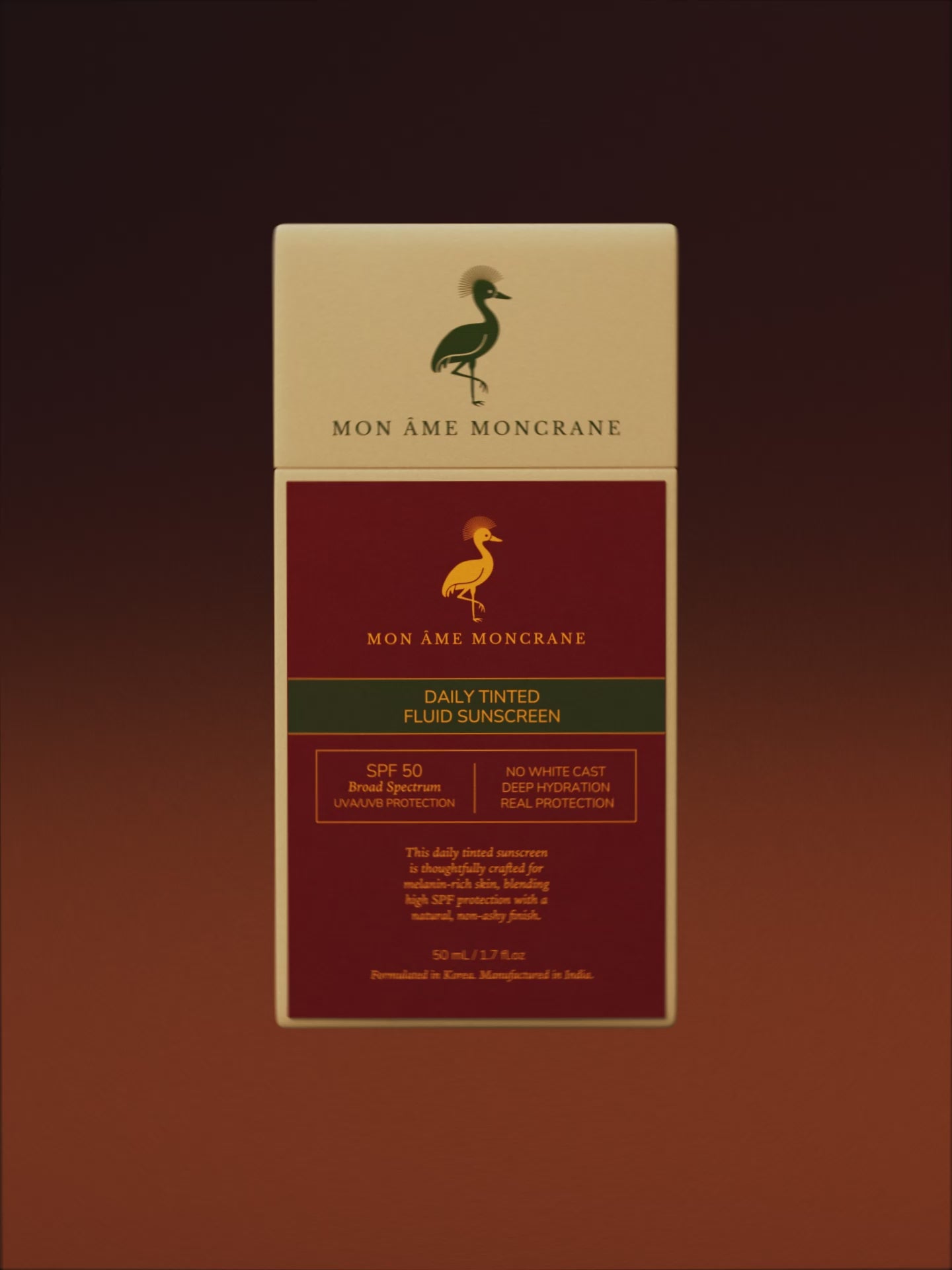Moncrane Brightening Tinted SPF50